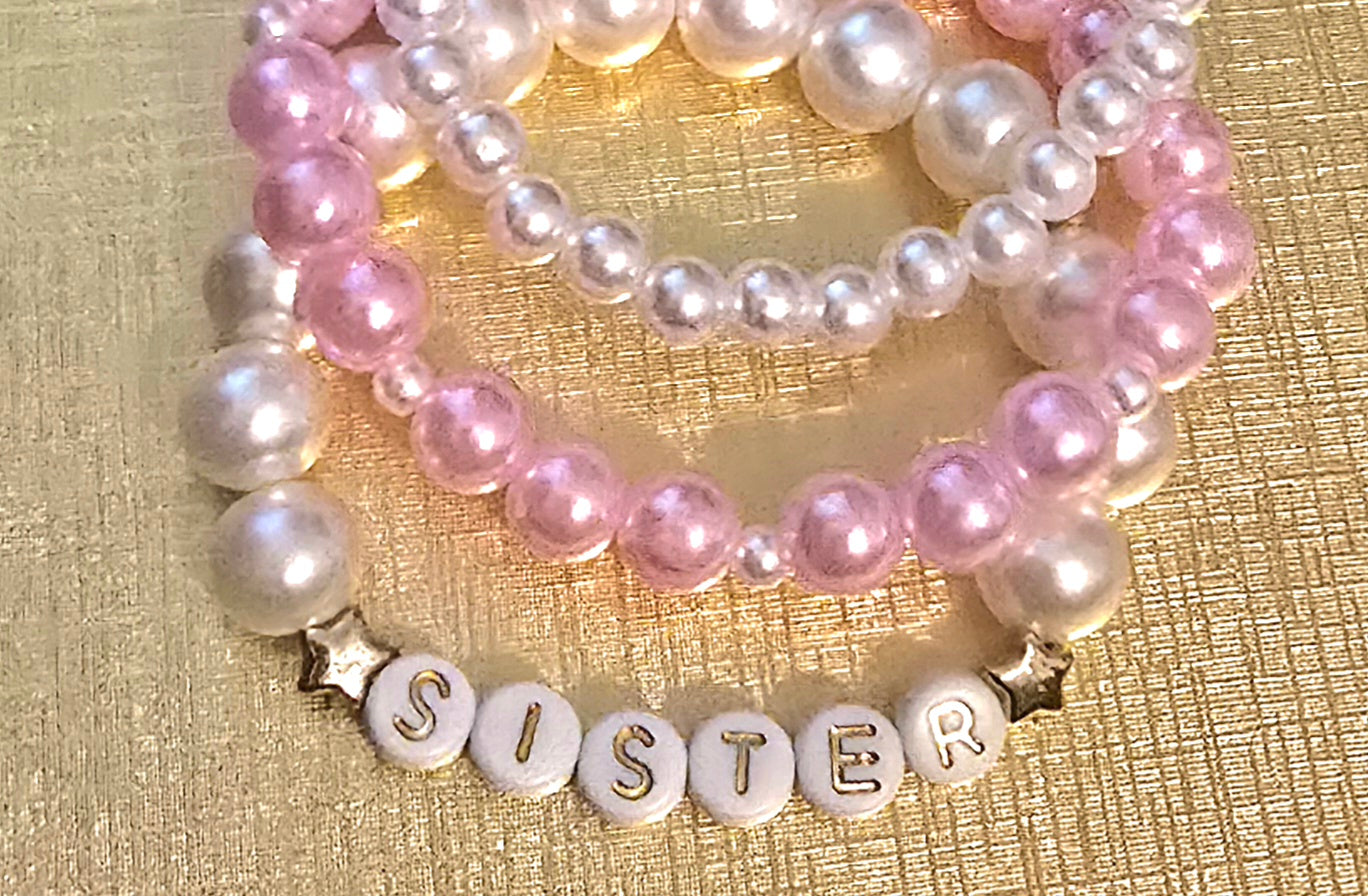 Sister-Cancer Awareness Bracelet (Who Do You Walk For?)