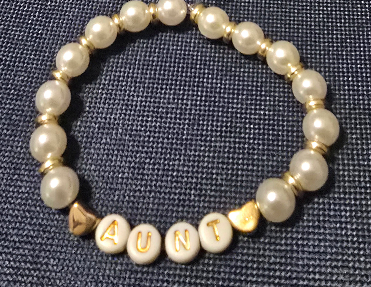 Aunt-Cancer Awareness Bracelet (Who Do You Walk For?)