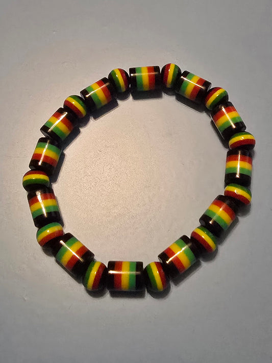 Black History Month/Juneteenth/Jamaican Themed Bracelet
