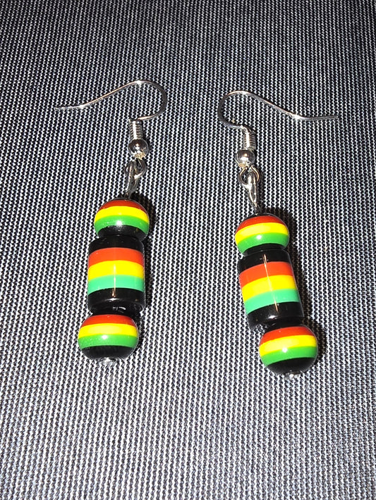 Black History Month/Juneteenth/Jamaican Themed Earrings