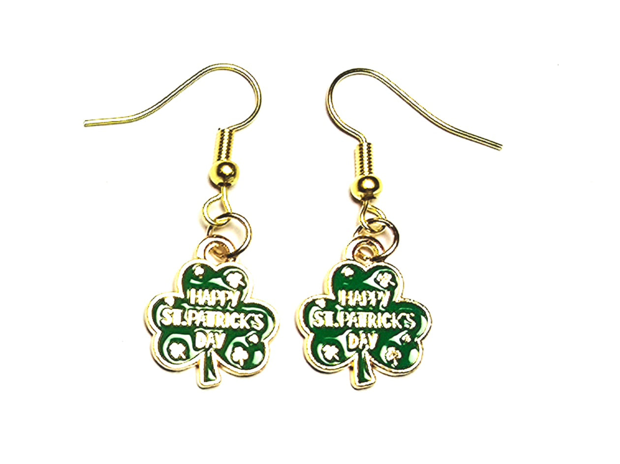 St Patrick's Day Earrings