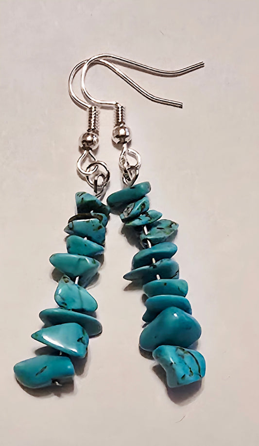 Turquoise Stone Earrings